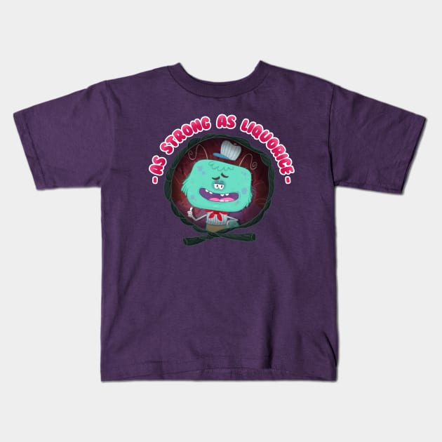 The Barefoot Bandits- "As Strong As Liquorice" Kids T-Shirt by mukpuddy